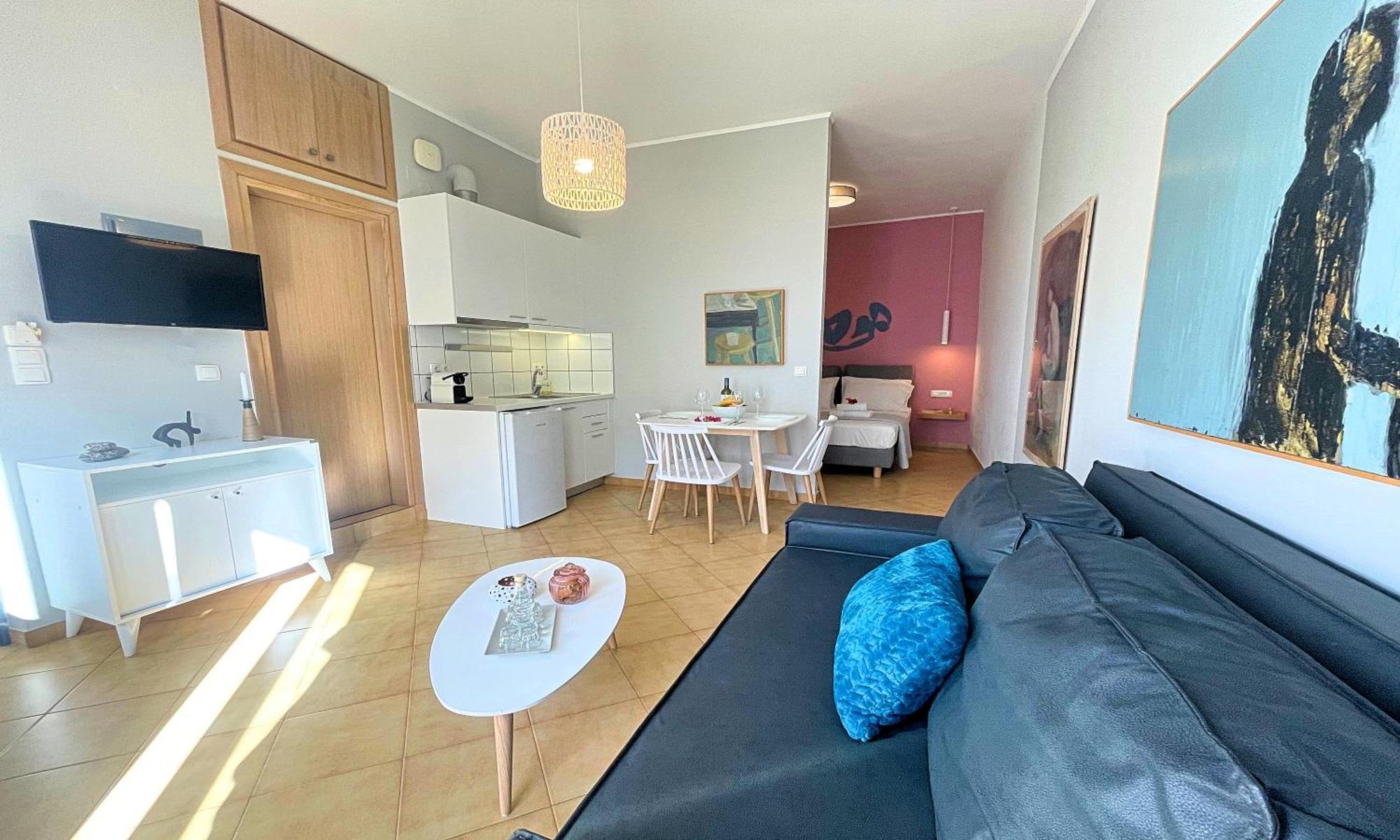 Art Apartment Palaiochora Bagian luar foto