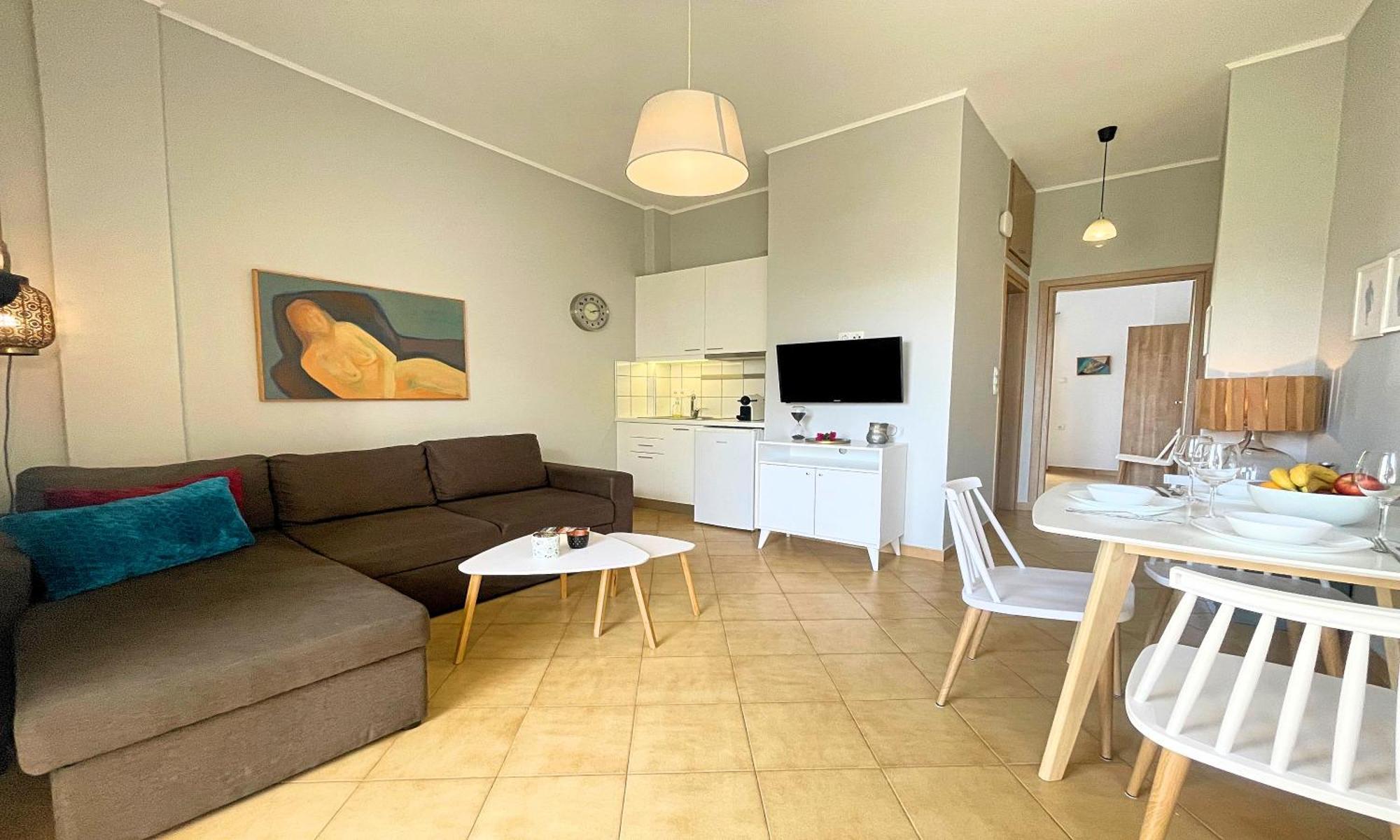 Art Apartment Palaiochora Bagian luar foto